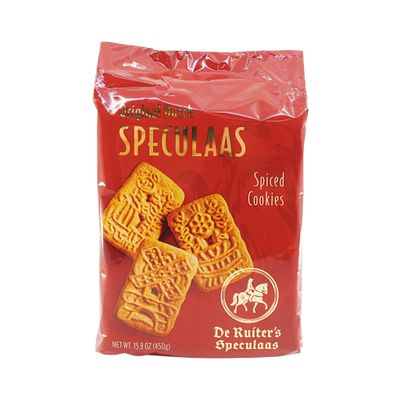 De Ruiter Dutch Speculaas Cookies 14 Oz Pack of 10