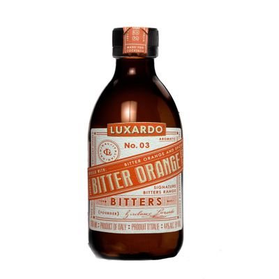Luxardo Aromatic Infused Cocktail Bitters Product of Italy Versatile and Essential Ingredients for Drinks, 200 ml Bitter Orange