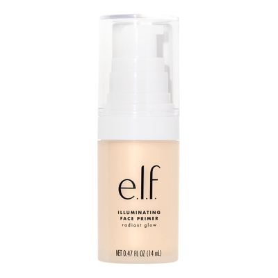 e.l.f. Illuminating Face Primer, Silky Face Makeup Primer For Long-Lasting Makeup &amp; Luminous Glow, Fills In Fine Lines, Vegan &amp; Cruelty-free