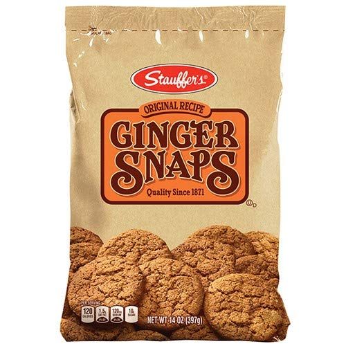 Stauffer&#39;s Original Recipe Ginger Snaps 14 oz. Bag 2 Bags