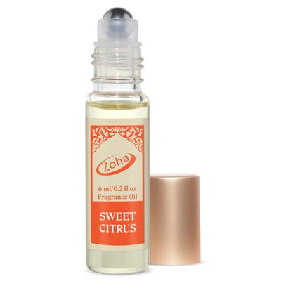 Zoha Sweet Citrus - Perfume for Women and Men, Alcohol Free Perfume Oil Roll On and Fragrance Mist