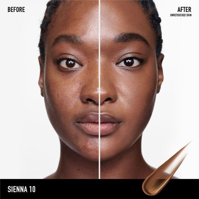 bareMinerals Complexion Rescue Tinted Moisturizer for Face with SPF 30, Vegan Tinted Mineral Sunscreen with Hyaluronic Acid, Mini Size, Sienna 10