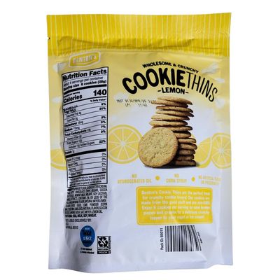 Wholesome and Crunchy Lemon Cookie Thins - 4oz 113g 1 Bag