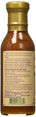 Jade All-Natural Sichuan Peanut Sauce, 13.5 oz., 3 Pack