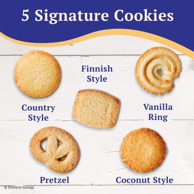 Royal Dansk Danish Cookie Selection, No Preservatives or Coloring Added, 12 Oz. Pack of 1