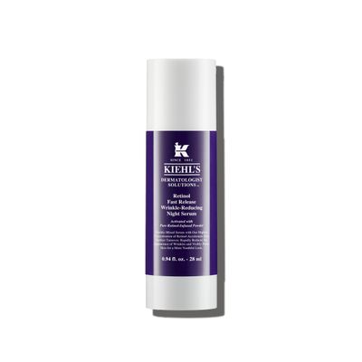 Kiehl&#39;s Fast Release Wrinkle-Reducing 0.3 Retinol Night Serum, Helps Accelerate Skin Surface Cell Renewal, Improves Fine Lines &amp; Smooths Out Deep Wrinkles, for Youthful Appearance - 0.94 fl oz