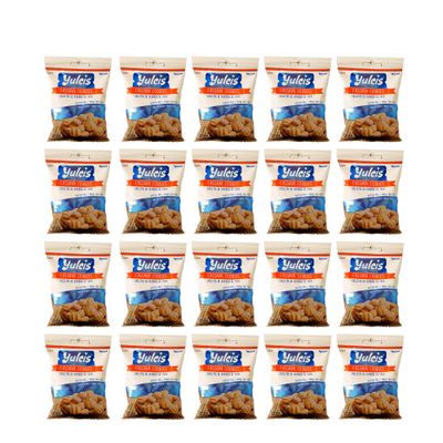 Yulcis - Cassava Biscuits Panderitos Sequilhos Crunchy Texture, Balanced Sweet Taste, Gluten-free And Trans Fat Free Sweet Baked Biscuits Made Of Yucca, Product From Ecuador 20 pack