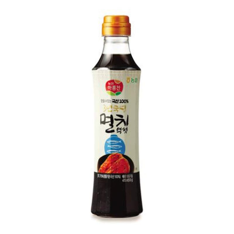 Nonghyup Areumchan Fish Sauce - korean fermented Anchovy Sauce Myeolchi Aekjeot 1.1 lb 17.6 oz ?? ??? ????