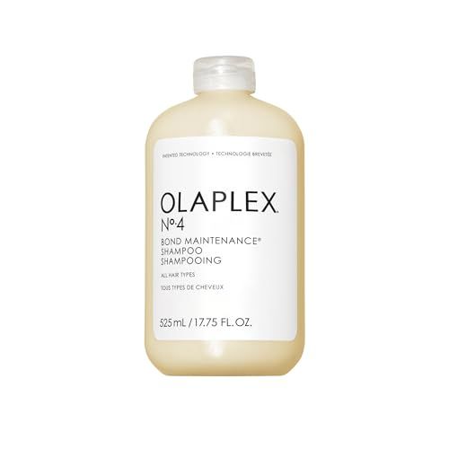 Olaplex No.4 Bond Maintenance Shampoo, Repairs, Strengthens, &amp; Nourishes All Hair Types, Adds Shine &amp; Leaves Hair Feeling Soft, 33.8 fl oz