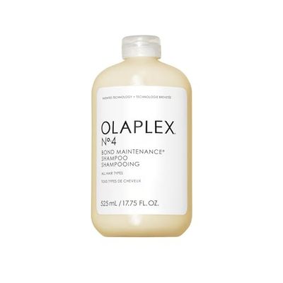 Olaplex No.4 Bond Maintenance Shampoo, Repairs, Strengthens, &amp; Nourishes All Hair Types, Adds Shine &amp; Leaves Hair Feeling Soft, 33.8 fl oz