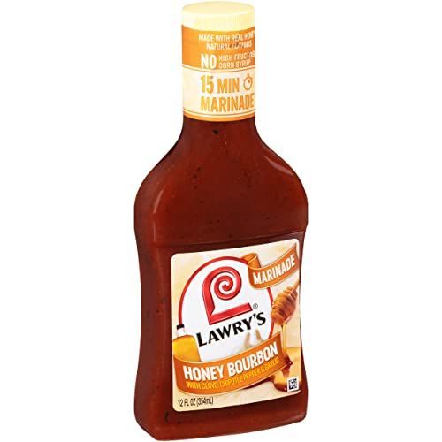 Lawry&#39;s Honey Bourbon with Clove, Chipotle Pepper &amp; Garlic Marinade, 12 fl oz