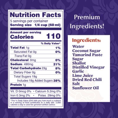 Watcharee's Pad Thai Sauce, Authentic Thai Stir Fry Sauce, Vegan, Non-GMO, Gluten-Free - Pack of 2, 9.8 fl oz Per Jar