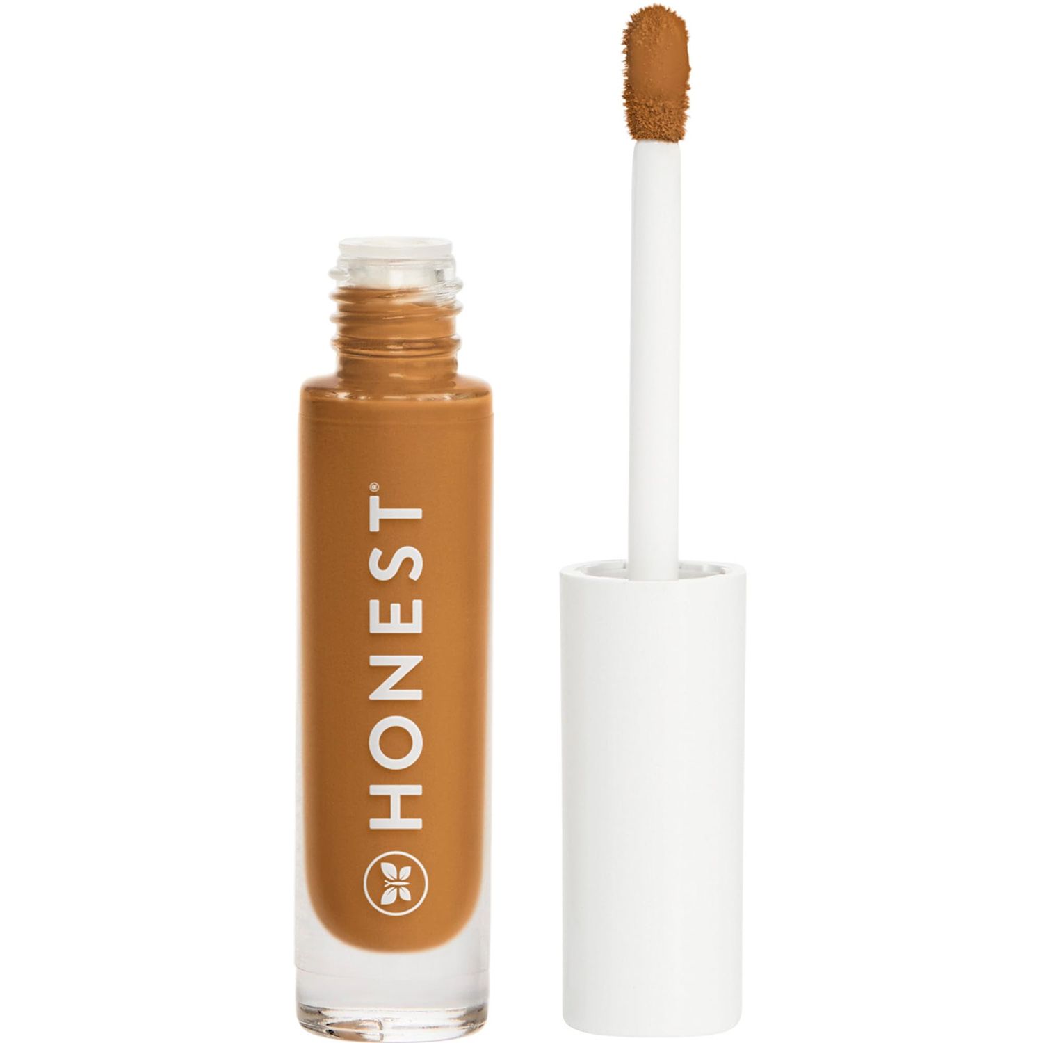 Honest Beauty Fresh Flex Concealer with Niacinamide Vitamin E Hyaluronic Acid Vegan Cruelty free Latte, 0.17 fl oz