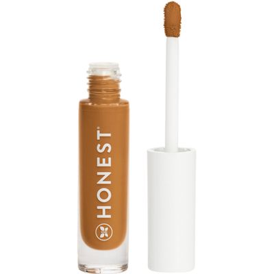 Honest Beauty Fresh Flex Concealer with Niacinamide Vitamin E Hyaluronic Acid Vegan Cruelty free Latte, 0.17 fl oz