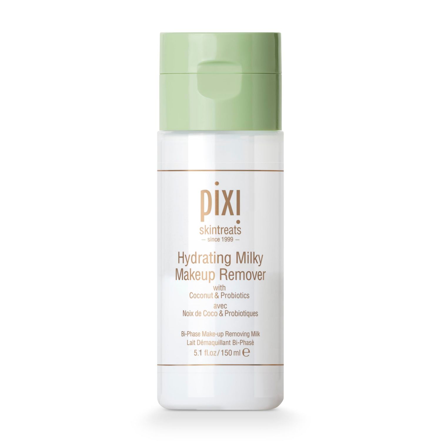 Pixi Beauty Hydrating Milky Makeup Remover, Gentle and Effective, 150 mL 5.07 fl oz