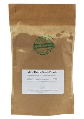 Herba Organica Milk Thistle Seeds Powder - Silybum Marianum L 200g