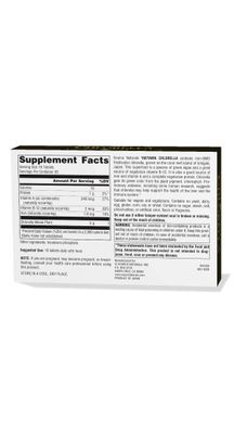 Source Naturals Yaeyama Chlorella Box 200 mg Freshwater Green Superfood, Plant-Based B12-300 Tablets