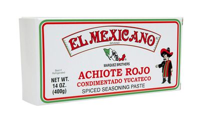 El Mexicano Achiote Paste Red, 14 oz 4 pack