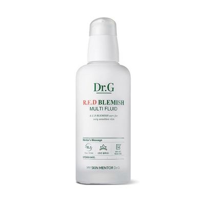 Dr.G Red Blemish Multi Fluid 100 ml 3.38 fl. oz. Moisture Soothing Solution for Sensitive Skin