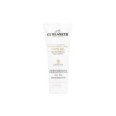 CURLSMITH - Shine Gel, Strong Hold Styling Hair Gel, Frizz Protection, Sensitive, Fragrance Free, for All Curl Types, Vegan 2 fl oz