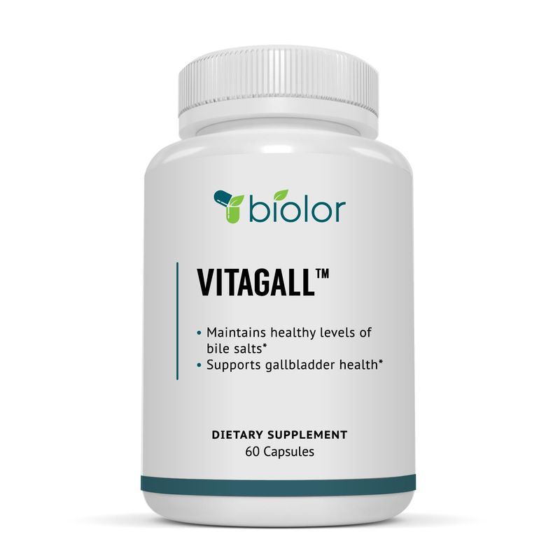 Biolor VitaGall The Best Gallbladder Health Supplement - Natural Gallbladder Cleanse with Chanca Piedra and Artichoke Extract - Gallbladder Formula for Healthy Digestive System, Gallbladder &amp; Liver