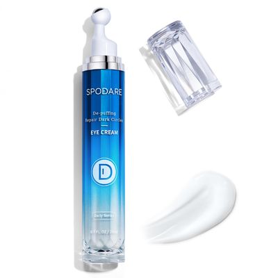 SPODARE Caffeine Eye cream For Dark Circles, combines caffeine and retinol, target dark circles, puffiness, and wrinkles. Eye Cream Anti Aging With 360 Massage Ball. 0.7 fl. oz
