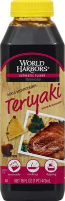 World Harbors Maui Mountain Teriyaki, 16 Oz