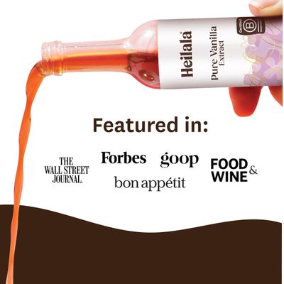 HEILALA - Pure Vanilla Extract - Hand-Selected, Ethically Sourced &amp; Cold-Pressed Bourbon Vanilla - 50ml