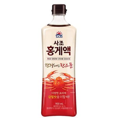 Sajo Red Crab Flavored Seasoning Sauce ????? 900ml30.43fl oz