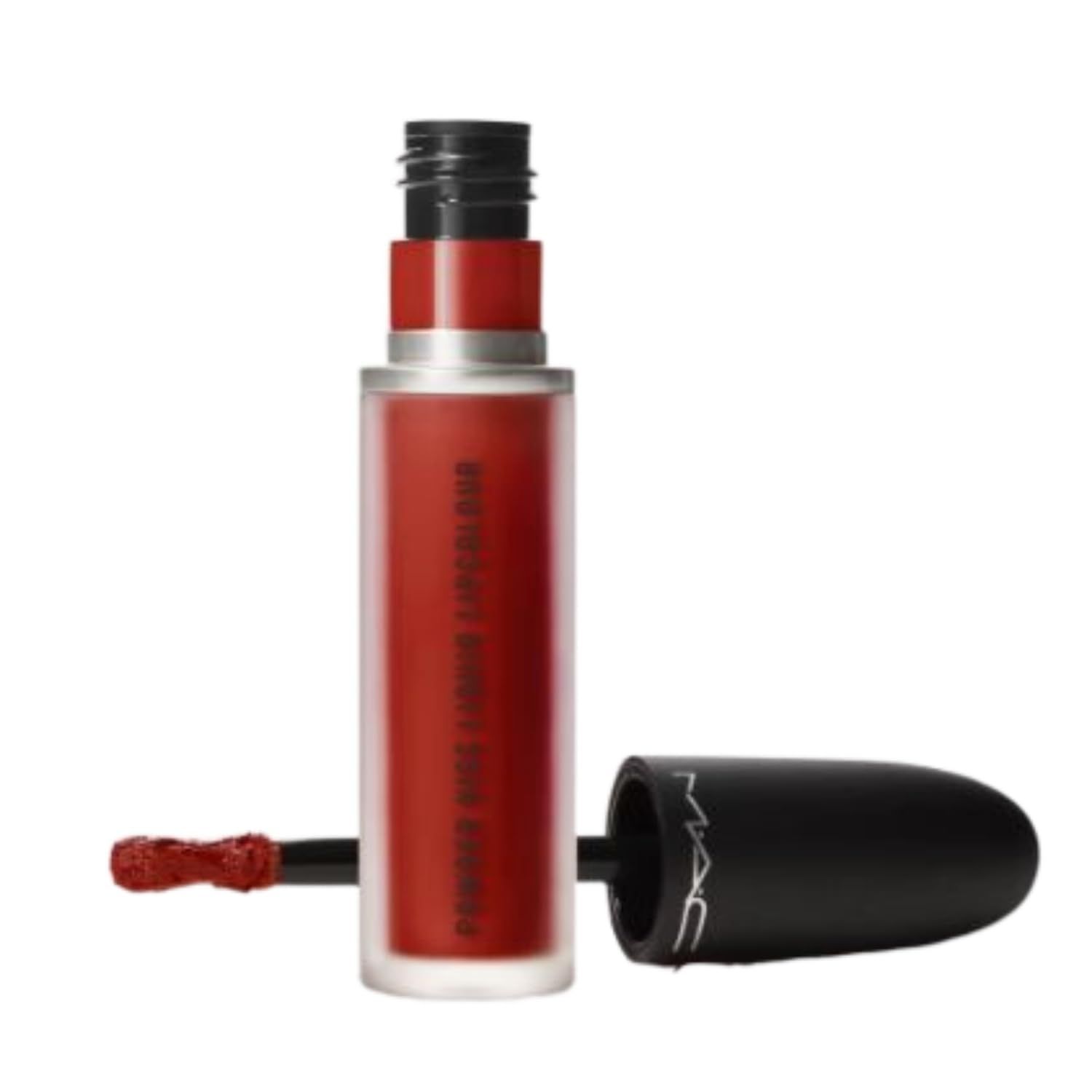 MAC Powder Kiss Liquid Lipcolour Lipstick - 982 Marrakesh-Mere Intense Orange Brown - 0.17 fl oz 5 mL