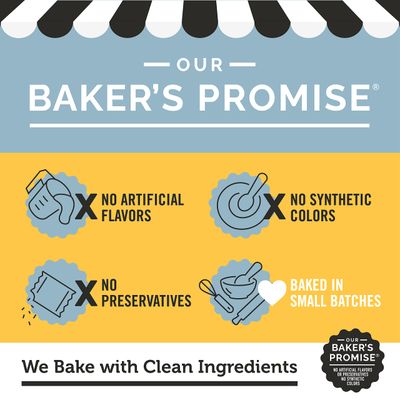 Dewey's Bakery Meyer Lemon, Brownie Crisp & Triple Ginger Moravian Cookie Thins Variety Pack, Bakery Fresh with Real Simple Ingredients, Low Calorie Snack, No Artificial Flavors, 9oz Pack of 3