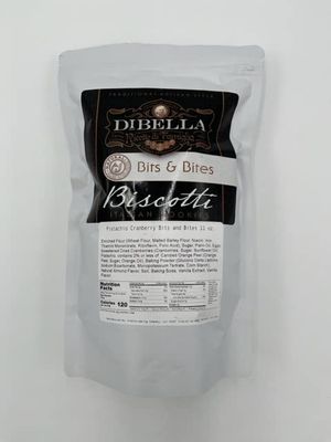 DiBella Bits &amp; Bites Biscotti Pistachio Cranberry