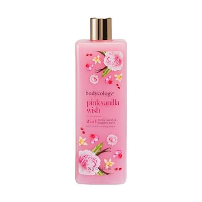 Bodycology Pink Vanilla Wish Body Wash Women 16 oz