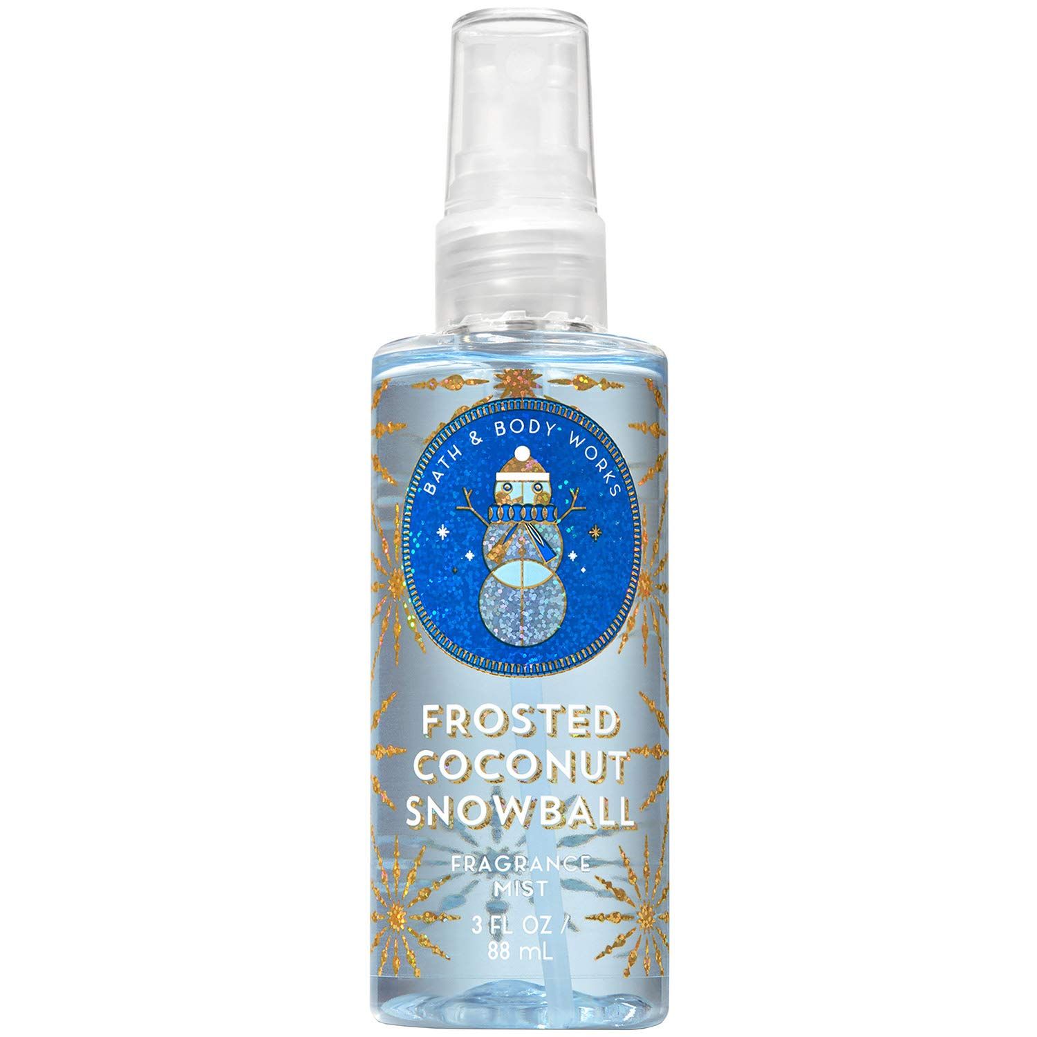 Bath and Body Works Frosted Coconut Snowball Travel Size Fine Fragrance Mist Packaging Varies