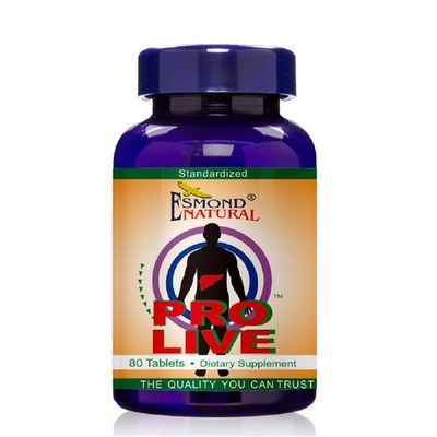 Esmond Natural: Pro Liver Supports Liver Function, GMP, Natural Product Assn Certified, Made in USA - 80 Tablets