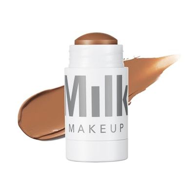 Milk Makeup Matte Bronzer - Buildable Cream Bronzer Stick with Mango Butter Apricot Oil - Hydrating, Multi-Use Formula for a Sunkissed Glow - Baked, 0.19 oz