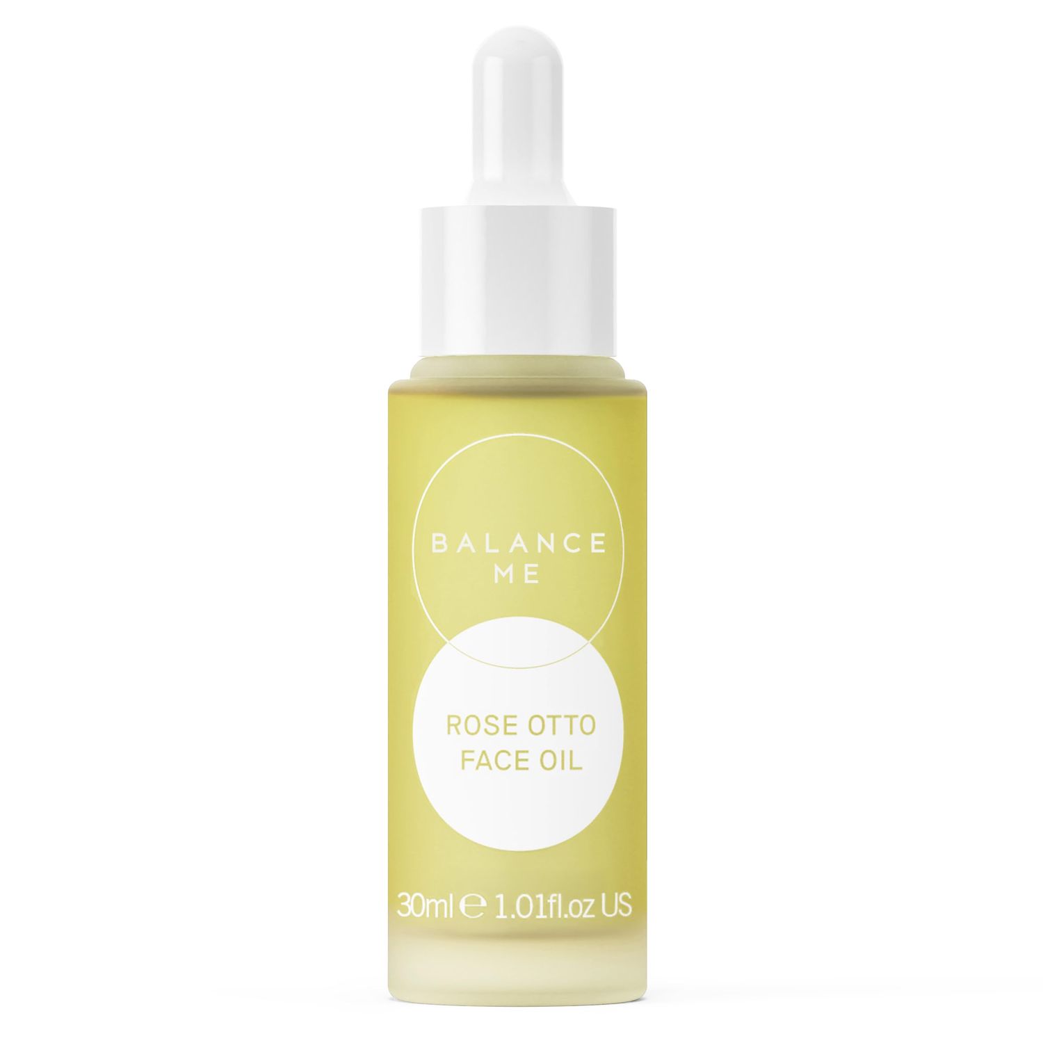 Balance Me Rose Otto Face Oil 1.01 fl oz, With Rosehip &amp; Arctic Cloudberry, Hydrating &amp; Nourishing, Calms Redness, 100 Natural, All Skin Types