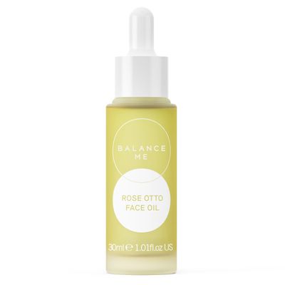 Balance Me Rose Otto Face Oil 1.01 fl oz, With Rosehip &amp; Arctic Cloudberry, Hydrating &amp; Nourishing, Calms Redness, 100 Natural, All Skin Types