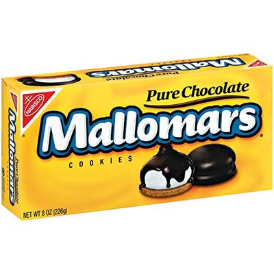 Mallomars Pure Chocolate Cookies, 8-Ounce Boxes Pack of 4
