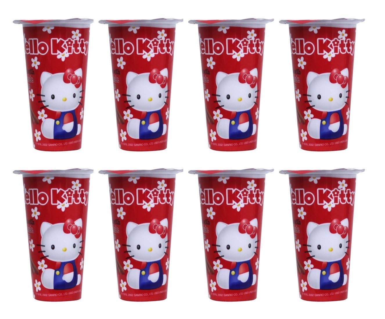 Hello Kitty Snacks Biscuits Cookies in Strawberry or Chocolate Dip flavor! Great Snacks are on the go for adults, children, party favors, birthday gifts, and school. By Paradise Beach Pack of 8 Cho...