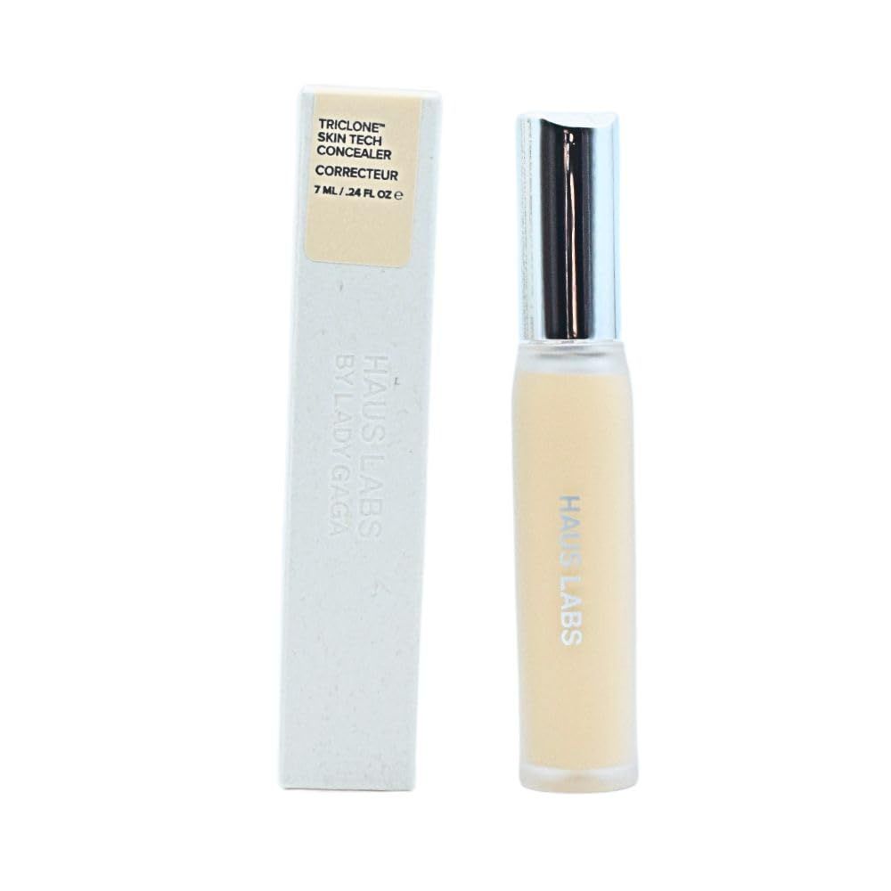 HAUS LABS BY LADY GAGA Triclone Skin Tech Hydrating De-puffing Concealer with Fermented Arnica 02 Fair Golden