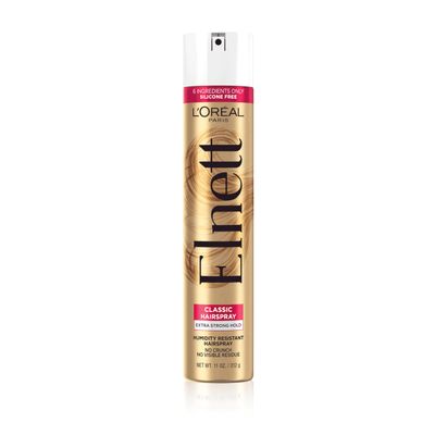 L&#39;Oreal Paris Elnett Satin Extra Strong Hold Color Treated Classic Hairspray, 11 oz