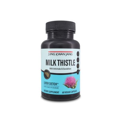 JungKwanJang Milk Thistle with Artichoke &amp; Dandelion - 60 Capsule