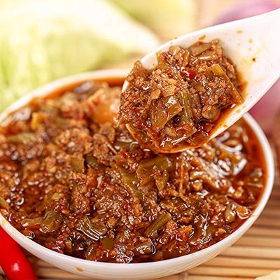 Fan Sao Guang Pepper Pickle Chili Sauce Hot Chili Oil of Sichuan Cuisine Taste Chili Crisp Spicy Delicious Perfect for Everything 9.8 Oz