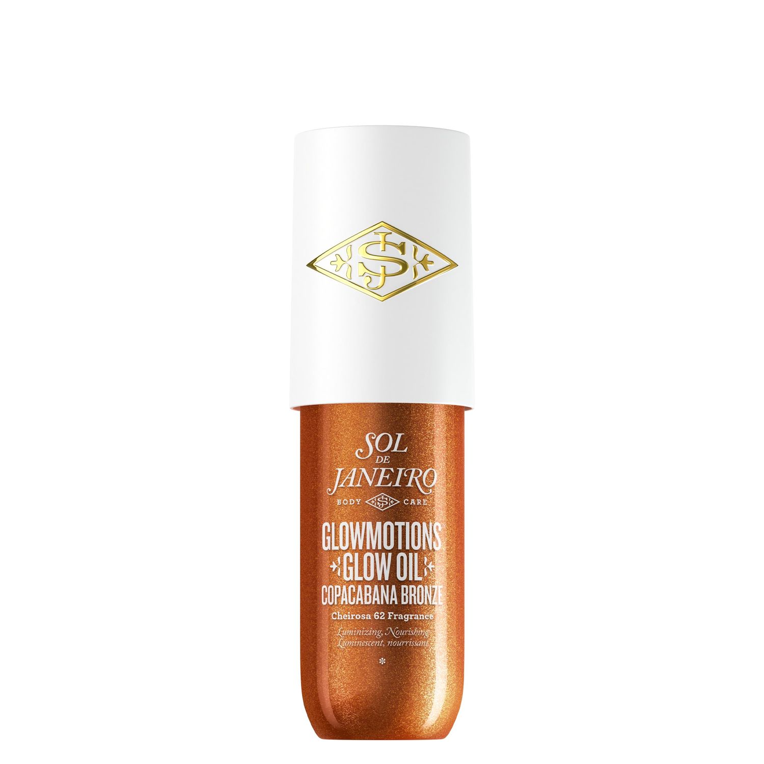 SOL DE JANERIO Glowmotions Glow Body Oil Copacabana Bronze, 2.5 Fl Oz Pack of 1