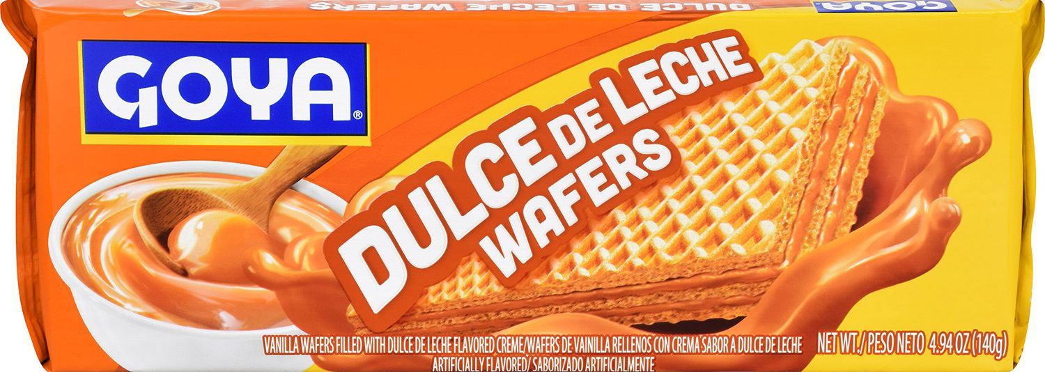 Goya Dulce de Leche Wafer Cookies, 4.94 Ounce