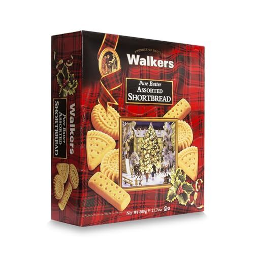 Christmas Walkers All-Butter Assorted Shortbread, 21.2 Ounce