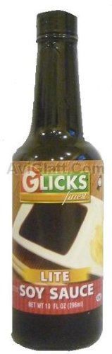 Glick&#39;s Lite Soy Sauce 10 oz