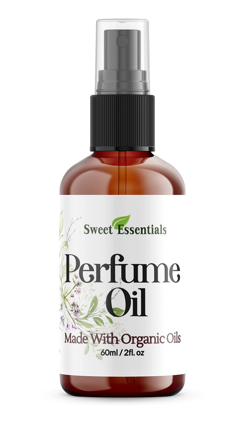Vanilla Lace Type FragrancePerfume Oil 2oz Made with Organic Oils - Spray on Perfume Oil - Alcohol &amp; Preservative Free 2 fl oz - Spray