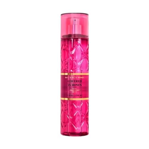 Bath &amp; Body Works Fine Fragrance Body Spray Mist 8 oz Covered In Roses